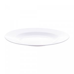 Prato para Sobremesa de Melamina Basic Branco 18cm - Lyor