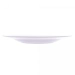 Prato-para-Sobremesa-de-Melamina-Basic-Branco-18cm-Lyor