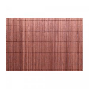 Lugar Americano de Bambu Esteira Marrom 30cm x 45cm - Lyor