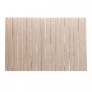 Lugar Americano de Pvc Linhas Dourado 30cm x 45cm - Lyor