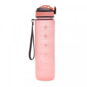 Garrafa Squeeze em Policarbonato Rosa 1L - Lyor