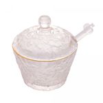 Meleira-de-Cristal-Martelado-com-Colher-e-Tampa-com-Fio-de-Ouro-Petra-10cm-Lyor
