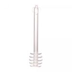 Meleira-de-Cristal-Martelado-com-Colher-e-Tampa-Petra-Ambar-Metalizado-10cm-Lyor