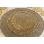 Prato-Raso-de-Cristal-Martelado-Petra-Ambar-Metalizado-28cm-Lyor
