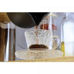 Xicara-de-Cafe-de-Cristal-Martelado-com-Pires-Petra-70ml-Lyor