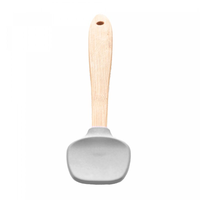 Conjunto-4-Utensilios-de-Silicone-com-Cabo-em-Bambu-Cinza-Lyor