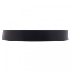 Relógio de Parede em Plástico Quartz Branco com Preto 30,5cm x 4,3cm - Lyor
