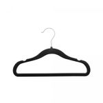 Conjunto-3-Cabides-de-Plastico-Aveludado-Infantil-Preto-30cm-x-055cm-x-195cm-Lyor