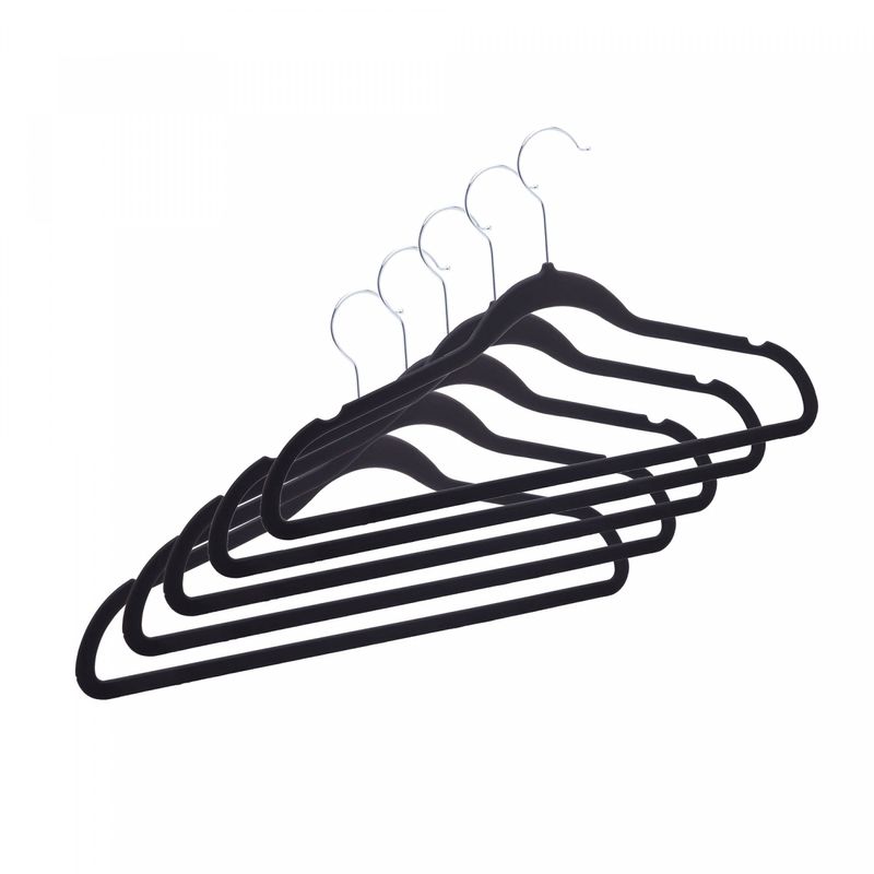Conjunto-5-Cabides-de-Plastico-Emborrachados-Preto-415cm-x-055cm-x-22cm-Lyor