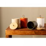 Potiche-de-Ceramica-com-Tampa-de-Bambu-e-Pegador-de-Corda-Lines-Verde-10cm-x-125cm-Lyor