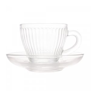 Conjunto 6 Xícaras de Café de Vidro Marrocos 90ml - Lyor