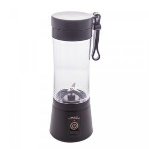 Mixer Portátil de Plástico com Entrada USB Preto 8,0cm x 22,5cm - Lyor