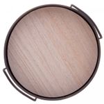 Bandeja-Redonda-de-Metal-com-Fundo-em-MDF-e-Alca-Preto-Fosco-20cm-x-6cm-Lyor