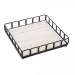 Bandeja-Quadrada-de-Metal-com-Fundo-em-MDF-Preto-Fosco-19cm-x-45cm-Lyor