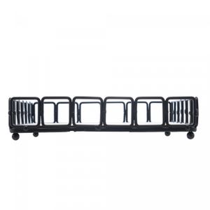 Bandeja Quadrada de Metal com Fundo em MDF Preto Fosco 19cm x 4,5cm - Lyor