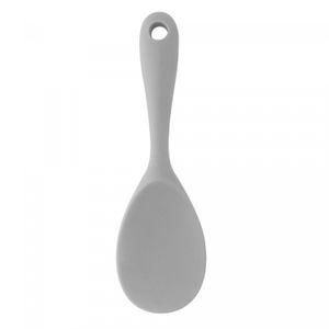 Colher de Arroz de Silicone Cinza 22,5cm x 6,7cm - Lyor