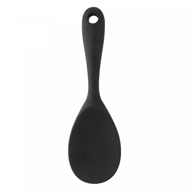 Colher-de-Arroz-de-Silicone-Preta-22cm-x-65cm-Lyor