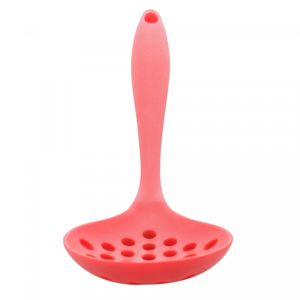 Escumadeira de Silicone Vermelha 28,5cm x 8cm - Lyor