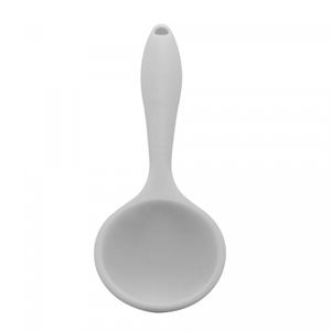 Colher para Servir de Silicone Cinza 27cm x 6cm - Lyor