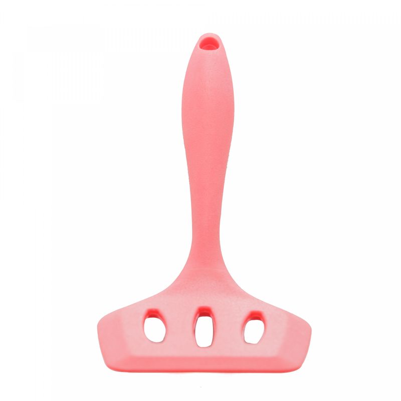 Espatula-Vazada-de-Silicone-Vermelha-29cm-x-75cm-Lyor