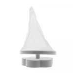 Coletor-de-Cabelos-para-Maquina-de-Lavar-em-Plastico-e-Poliester-Flor-Cinza-16cm-x-95cm-Lyor