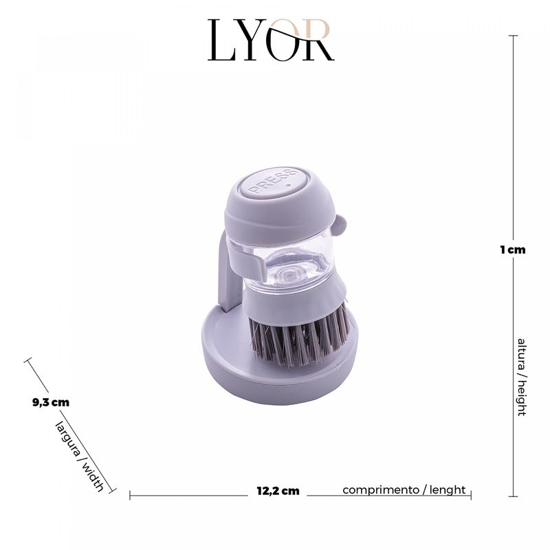 Escova-de-Plastico-para-Limpeza-com-Dispenser-e-Suporte-Cinza-125cm-x-95cm-Lyor