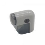 Papa-Bolinha-de-Plastico-e-Aco-Inox-Cinza-Chumbo-8cm-x-4cm-x-75cm-Lyor