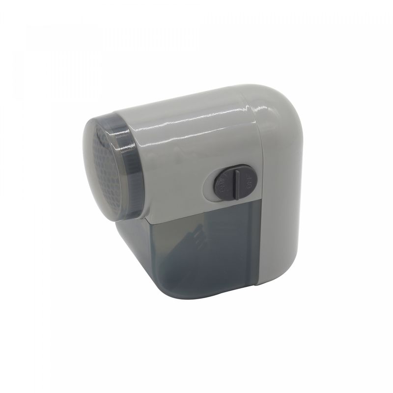 Papa-Bolinha-de-Plastico-e-Aco-Inox-Cinza-Chumbo-8cm-x-4cm-x-75cm-Lyor