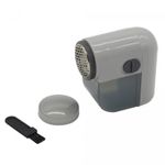 Papa-Bolinha-de-Plastico-e-Aco-Inox-Cinza-Chumbo-8cm-x-4cm-x-75cm-Lyor