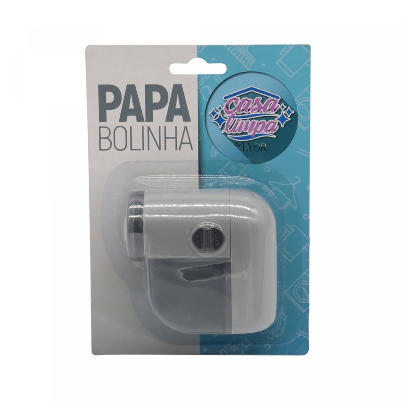 Papa-Bolinha-de-Plastico-e-Aco-Inox-Cinza-Chumbo-8cm-x-4cm-x-75cm-Lyor