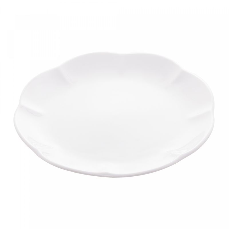 Prato-Raso-de-Porcelana-Wave-Branco-27cm-Lyor