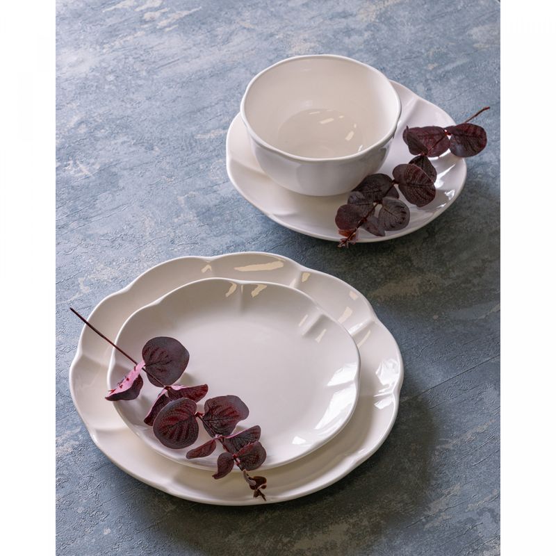 Prato-Raso-de-Porcelana-Wave-Branco-27cm-Lyor