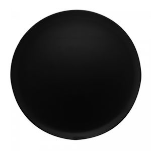 Prato de Vidro Opalino Friends Time Pizza Black 32cm - Lyor