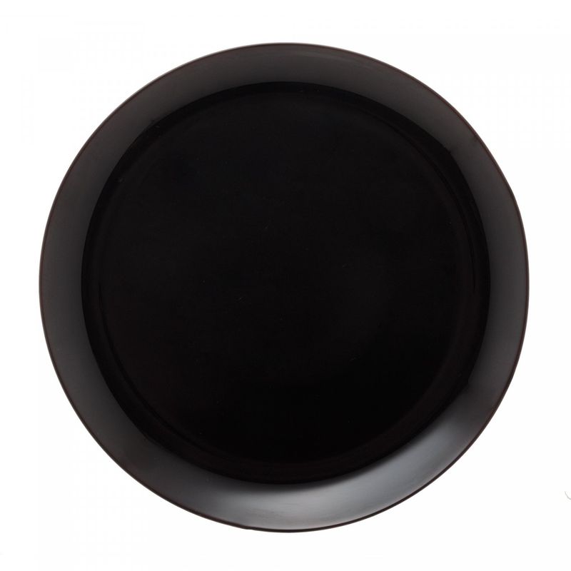 Prato-Raso-de-Vidro-Opalino-Diwali-Black-27cm-Lyor
