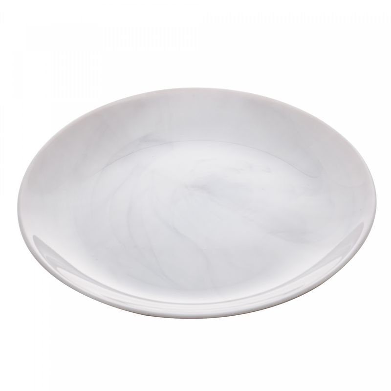 Prato-para-Sobremesa-de-Vidro-Opalino-Diwali-Granit-Marmore-19cm-Lyor