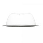 Prato-para-Bolo-de-Aco-Inox-com-Tampa-de-Plastico-Prime-32cm-x-11cm-Lyor
