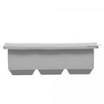 Forma-para-Gelo-165cm-x-13cm-x-55cm-Cinza-Silicone-Lyor