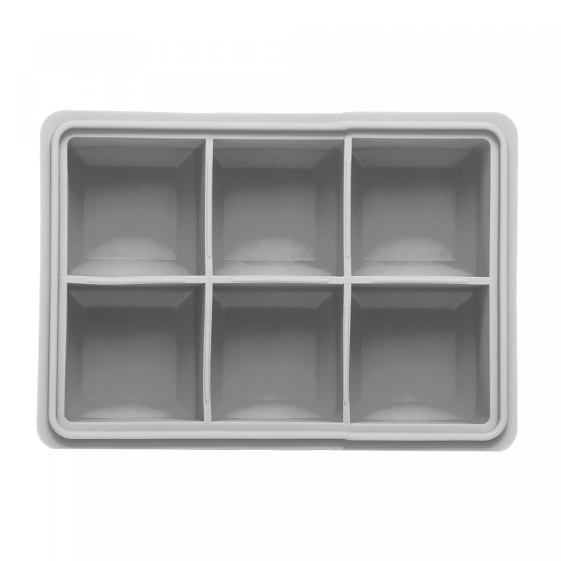 Forma-para-Gelo-165cm-x-13cm-x-55cm-Cinza-Silicone-Lyor