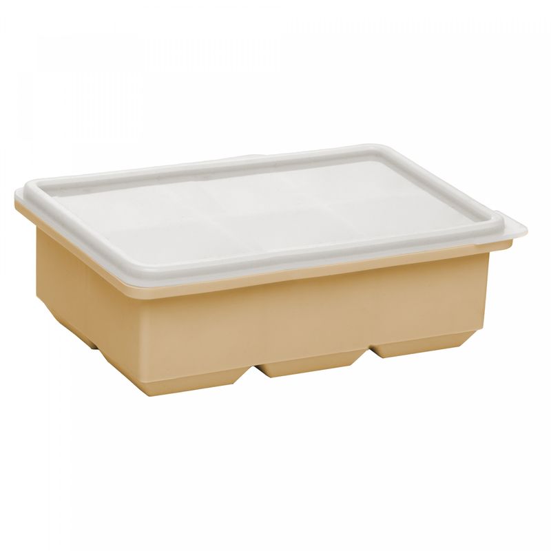 Forma-para-Gelo-165cm-x-13cm-x-55cm-Bege-Silicone-Lyor