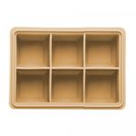 Forma-para-Gelo-165cm-x-13cm-x-55cm-Bege-Silicone-Lyor