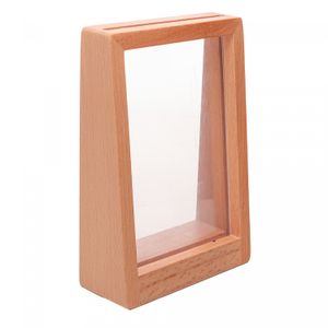 Porta-Retrato Memory 10cm x 15cm Marrom Madeira - Lyor