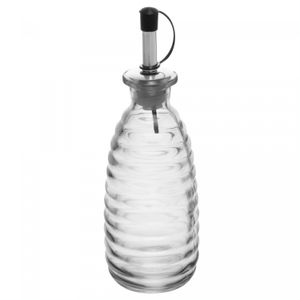 Garrafa para Azeite com Dosador Colmeia 270ml Vidro - Lyor