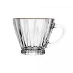 Conjunto-2-Xicaras-para-Cafe-com-Fio-de-Ouro-e-Pires-Radial-90ml-Cristal-Lyor
