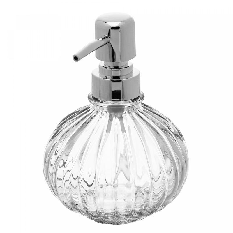 Porta-Sabonete-Liquido-Redondo-com-Pump-330ml-Vidro-Lyor