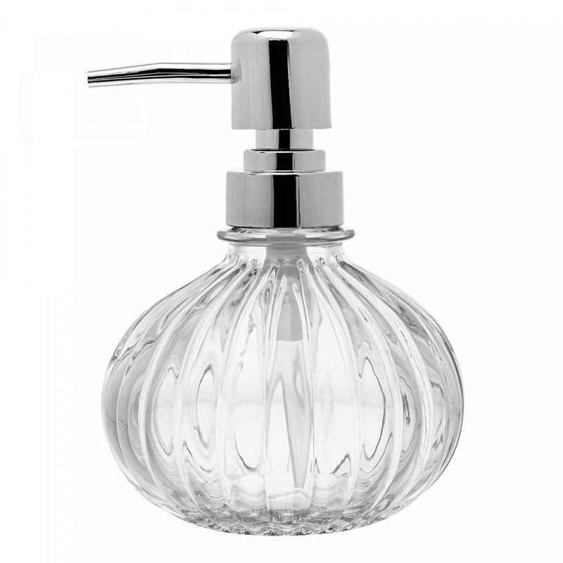 Porta-Sabonete-Liquido-Redondo-com-Pump-330ml-Vidro-Lyor