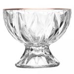 Taca-para-Sobremesa-Diamond-com-Fio-de-Ouro-120ml-Vidro-Lyor