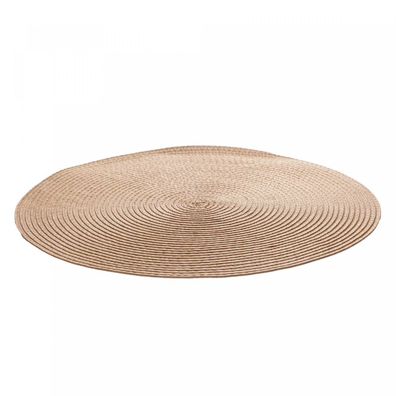 Lugar-Americano-Fresno-Espiral-38cm-Mostarda-Polipropileno-Lyor