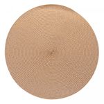 Lugar-Americano-Fresno-Espiral-38cm-Mostarda-Polipropileno-Lyor
