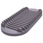 Tapete-para-Secar-Loucas-com-Escorredor-para-Pratos-43cm-x-35cm-x-4cm-Cinza-Microfibra-Lyor