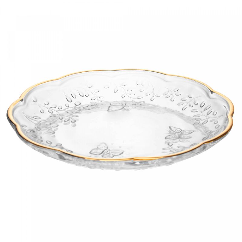 Queijeira-com-Tampa-New-Butterfly-com-Fio-de-Ouro-195cm-x-125cm-Cristal-Ecologico-Lyor